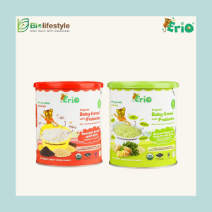 Erio Organic Baby Cereal With Prebiotic (200g)