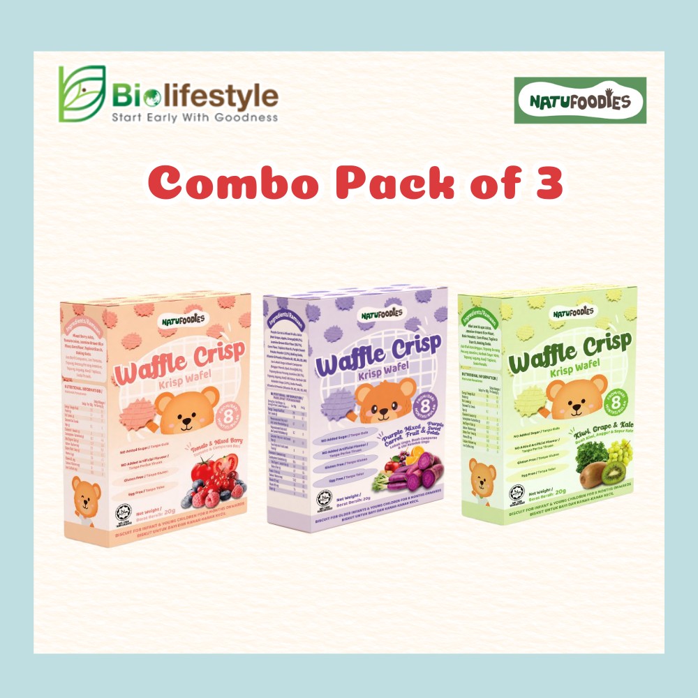 (Combo Pack Of 3) Little Bellies Organic Baby Puff (12g) - Image 3