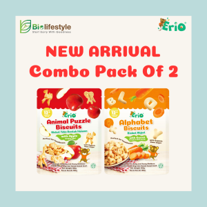 (Combo Pack Of 2) Erio Biscuits (100g x 2)
