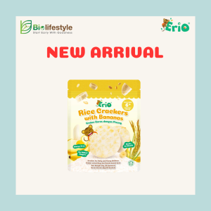 Erio Rice Crackers With Bananas 25g